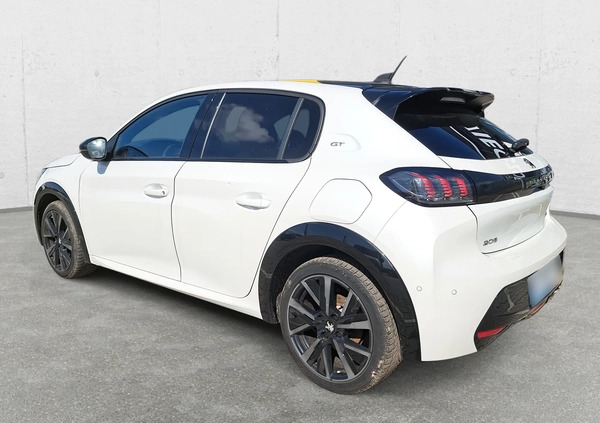 Peugeot 208 cena 89999 przebieg: 40000, rok produkcji 2022 z Września małe 191